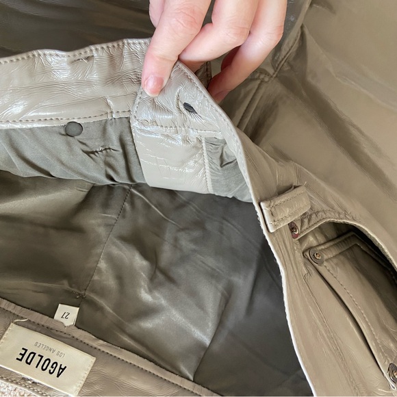AGOLDE patent leather pants size 27 - Picture 14 of 14